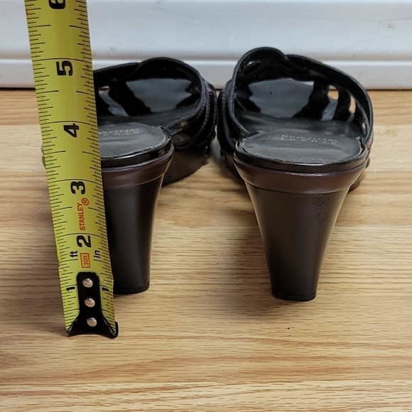 Stuart Weitzman Leather Jelly Tortoise Shell - Picture 6 of 7